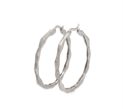 Orecchini Evoluzione in argento 925, collezione Essenza di Tiziana Piola
