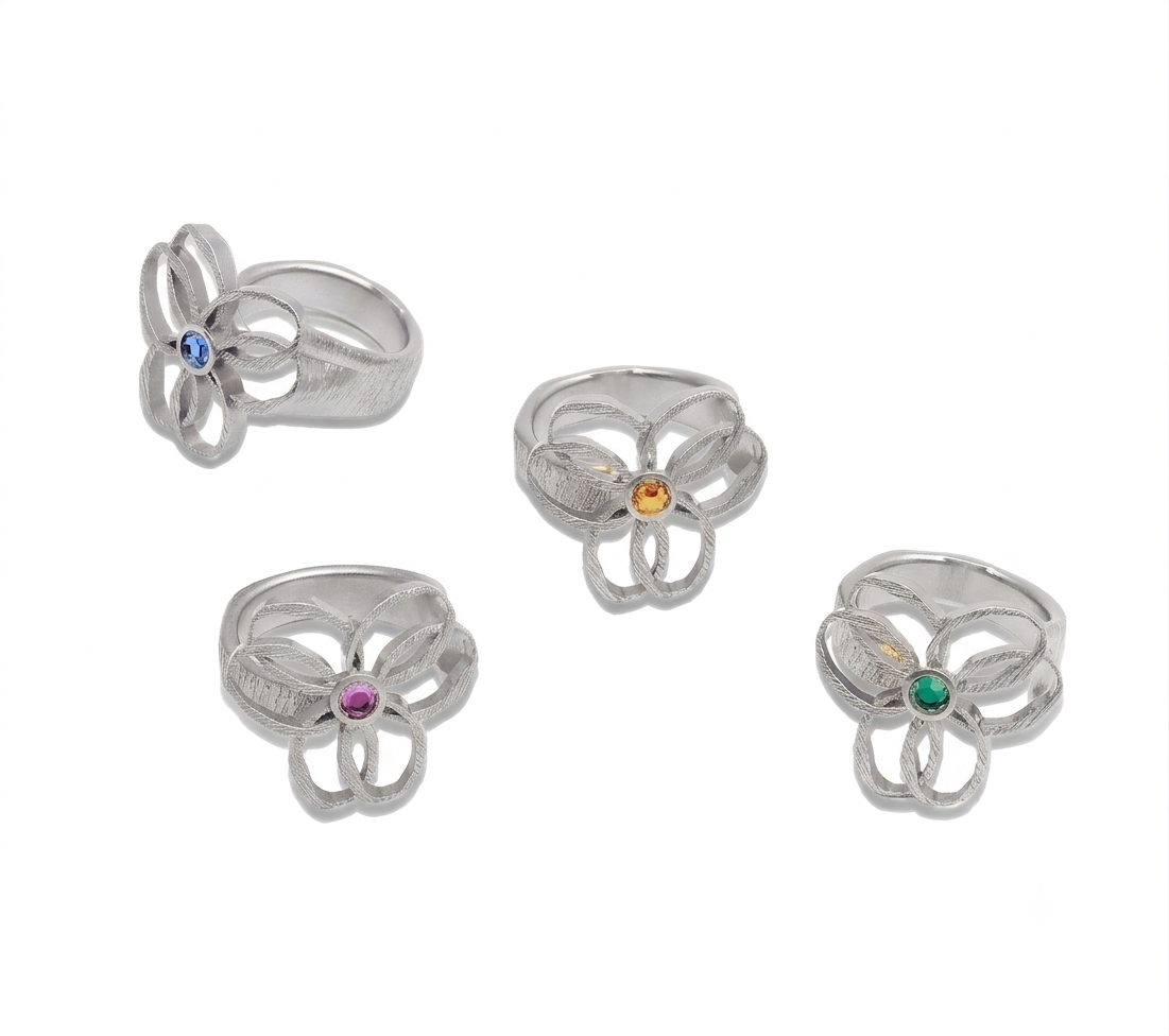Anello Faro in argento 925, collezione Identity di Tiziana Piola