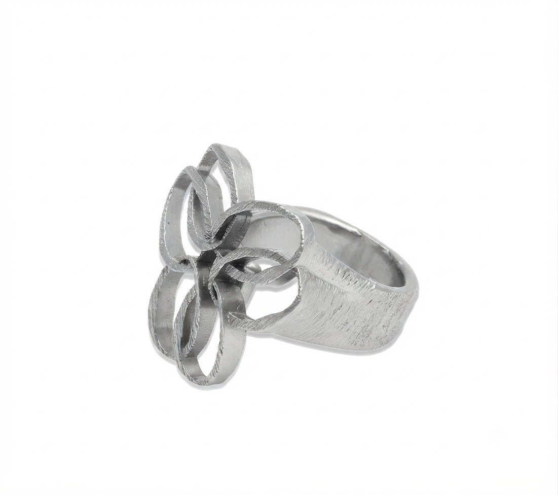 Anello Segno in argento 925, collezione Identity di Tiziana Piola